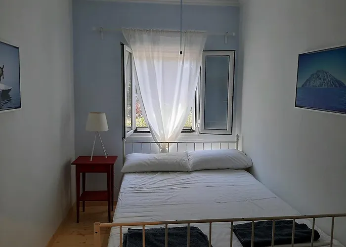 Aspros - Restauriertes Steinhaus Nahe Rovinia Liapades